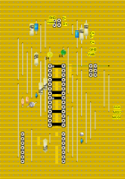 USB 2 RFM12 Platinen Layout